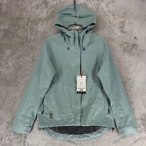 Chrome Industries Storm Signal Jacket Lead Green Waterproof Shell AP-413 Large